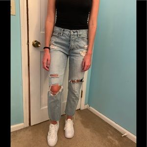 Free People Boyfriend Jeans